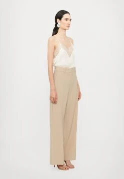 VISIVO - Trousers - Beige -The LBD Shop 94c68faaca6044f794be8db5b2fcf425