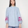 Legno - Blouse - Blu