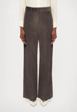 TANIA - Trousers - Cioccolato