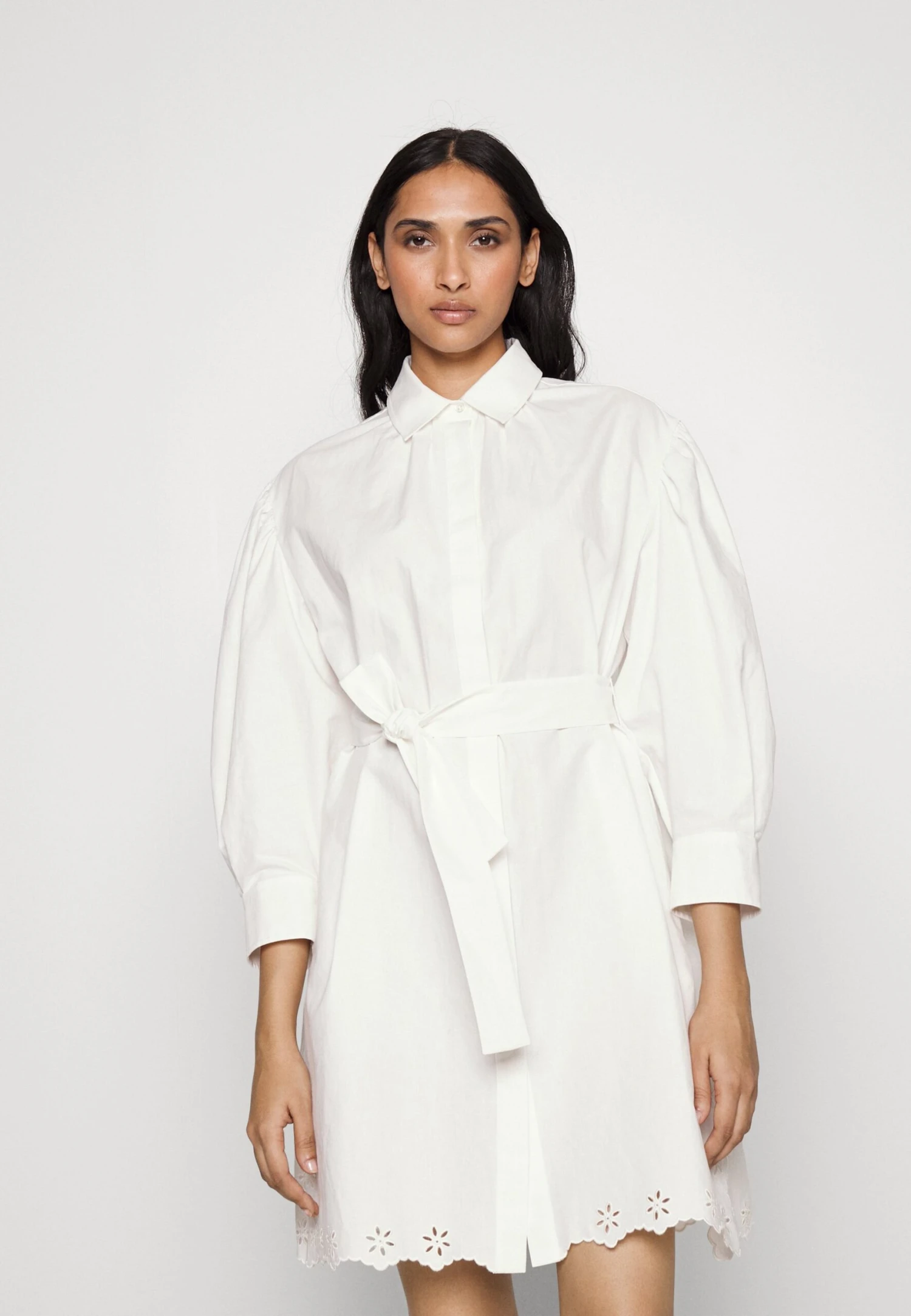 Corinto - Shirt Dress - Bianco 1 Corinto - Shirt Dress - Bianco