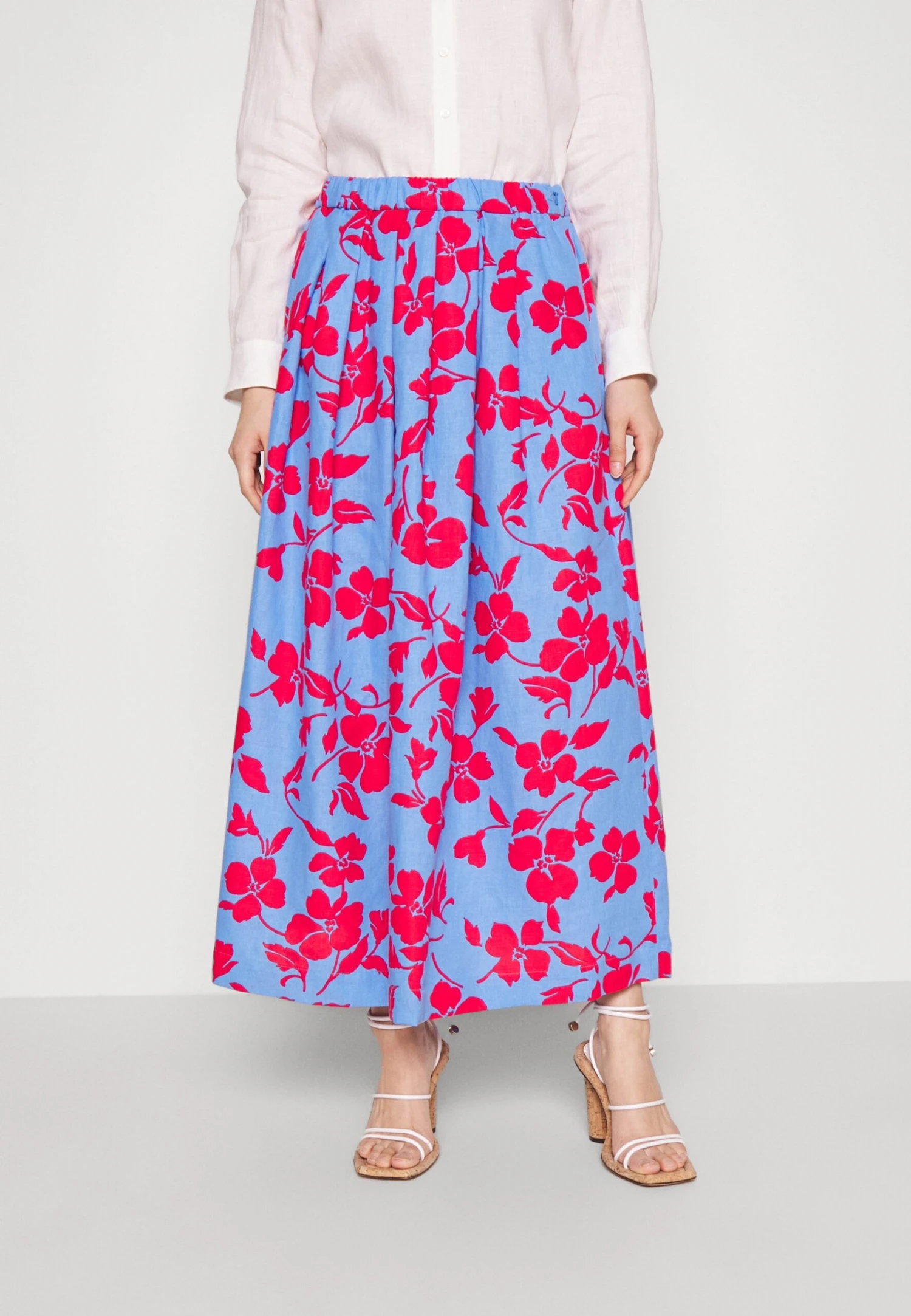 Cannes - Maxi Skirt - Azzurro 1 Cannes - Maxi Skirt - Azzurro