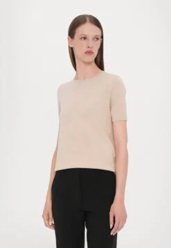 AGRO - Basic T-shirt - Beige -The LBD Shop a16e0857520e4d70a8905e9298f6eab4