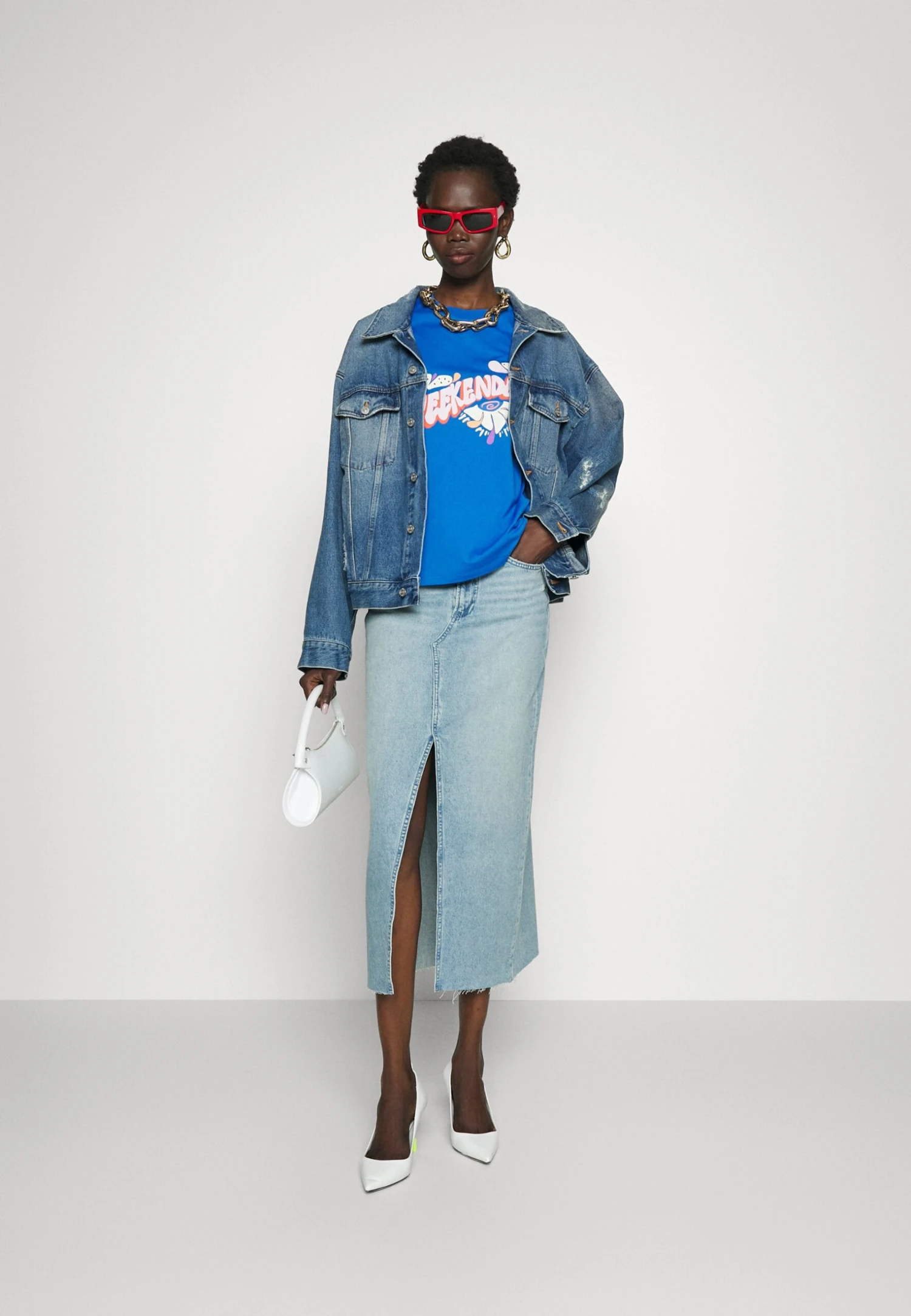 Sante - Print T-Shirt - Bluette 2 Sante - Print T-Shirt - Bluette - Image 2