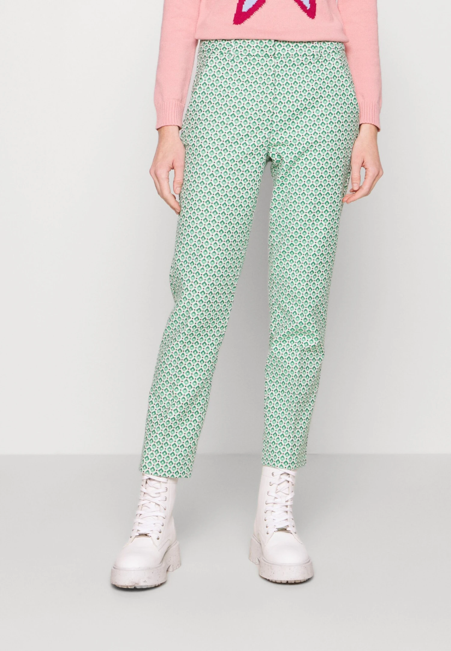 Papaia - Trousers - Verde 1 Papaia - Trousers - Verde