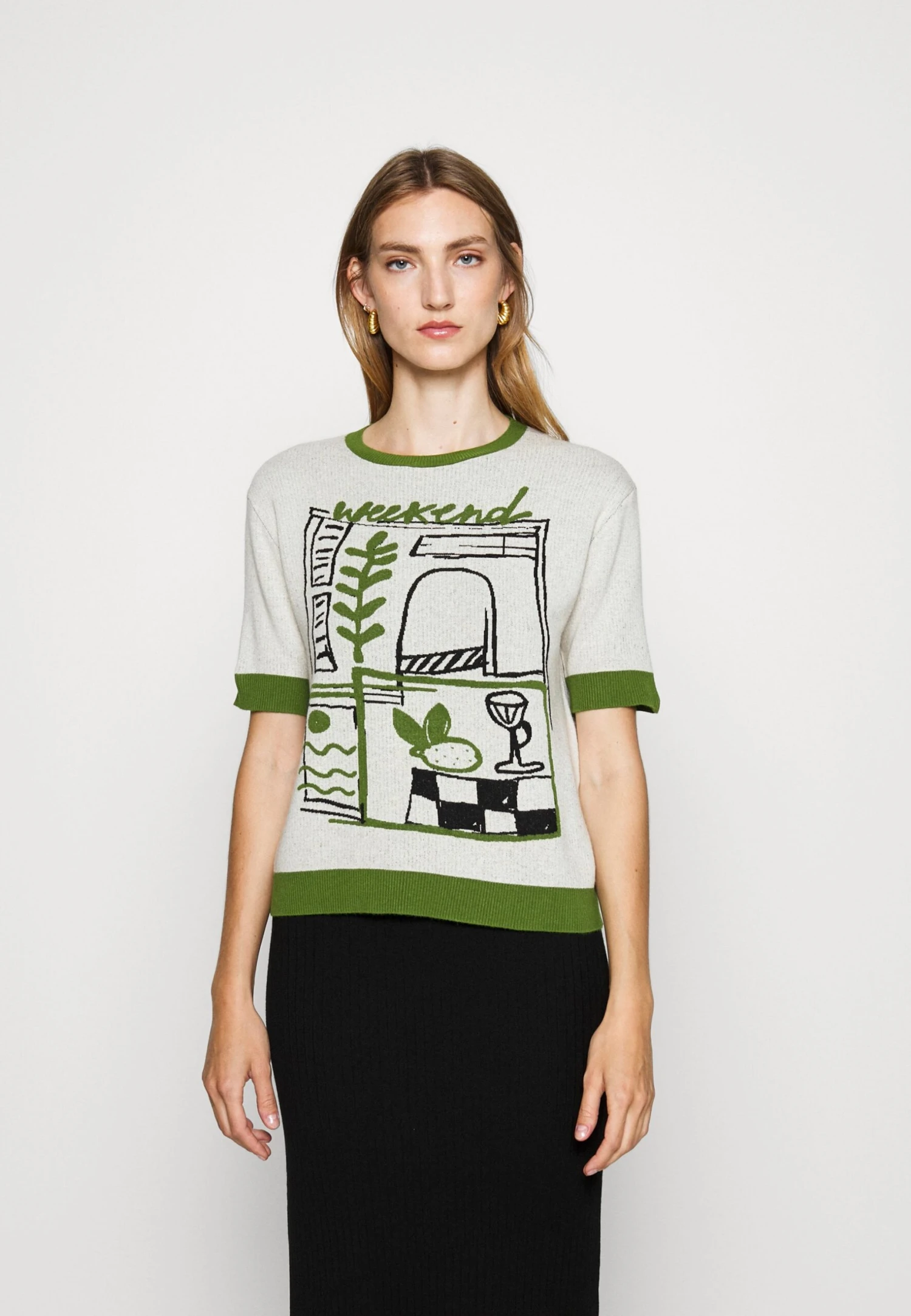 Curve - Jumper - Green 1 Curve - Jumper - Green