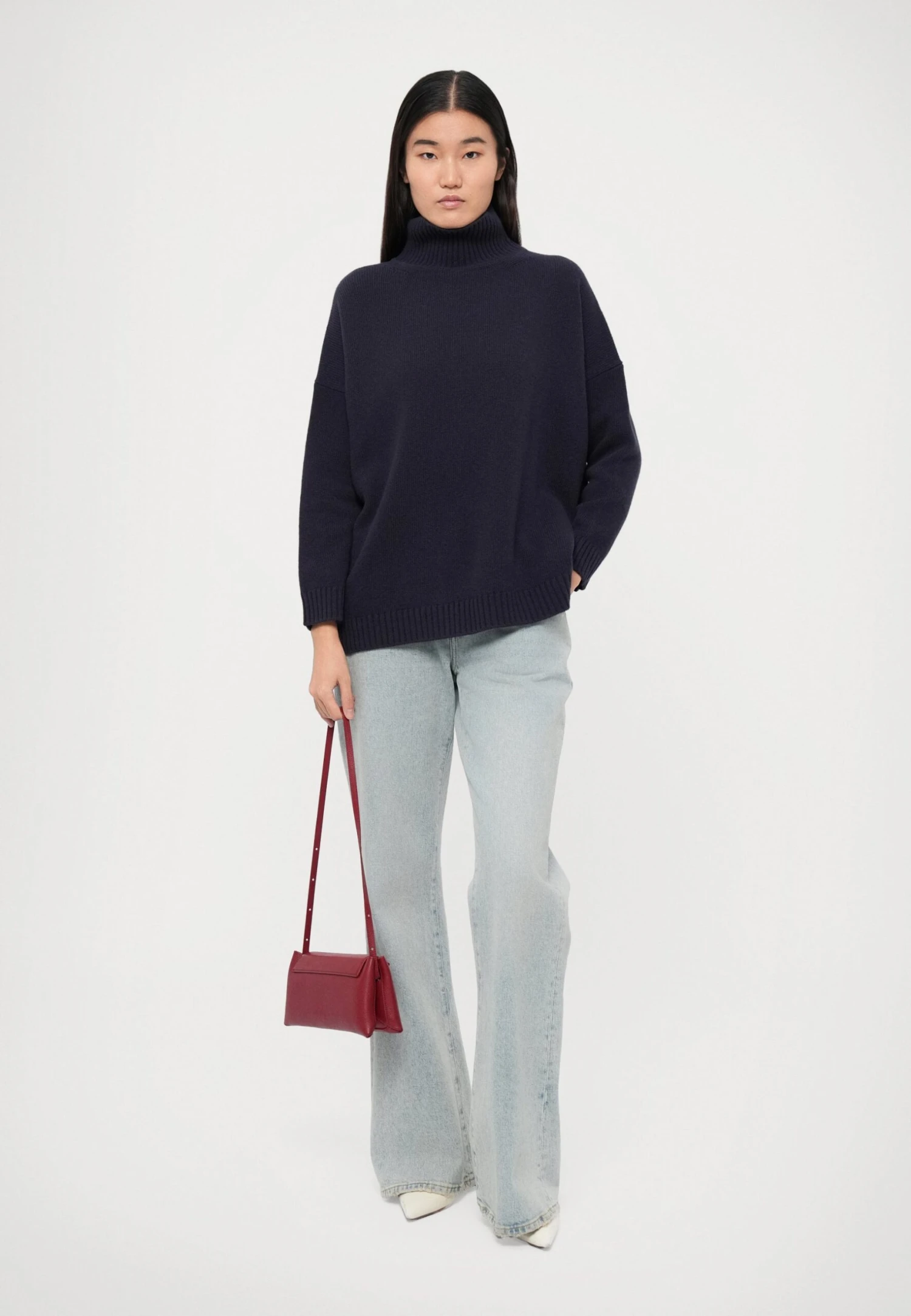 BORGIA - Jumper - Blu 2 BORGIA - Jumper - Blu - Image 2