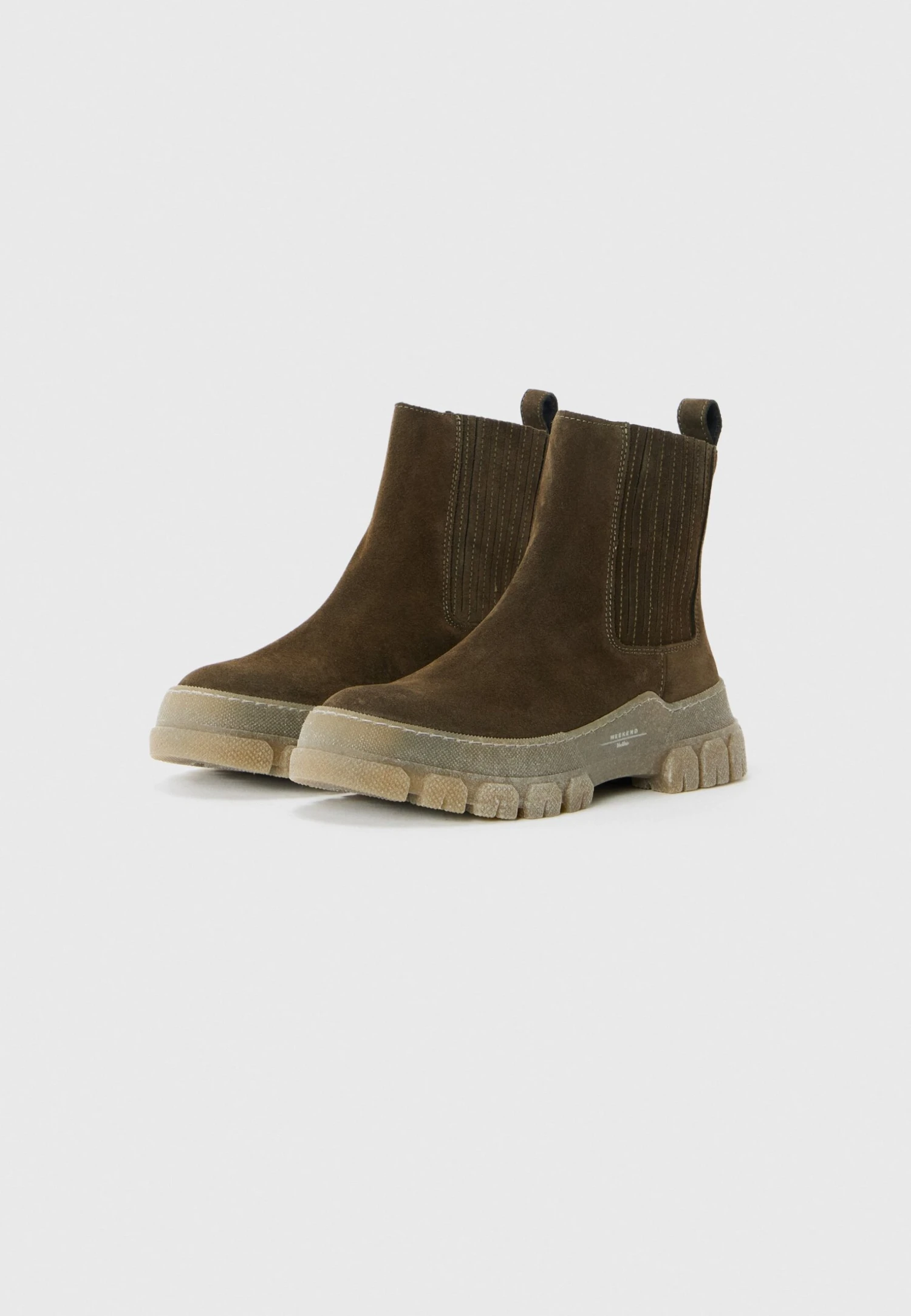 GENEPI - Classic Ankle Boots - Verde Kaki 2 GENEPI - Classic Ankle Boots - Verde Kaki - Image 2