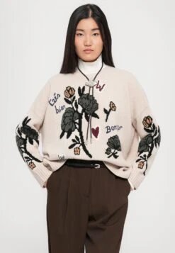 PAVIDI - Jumper - Ecru -The LBD Shop aad57825fa3b429d97934d496a780ce6