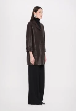 PETRA - Leather Jacket - Chocolate 10 PETRA - Leather Jacket - Chocolate -The LBD Shop abc219615ea0466d82694b62832d7670