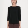 MULTIA - Long Sleeved Top - Nero