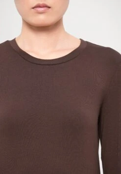 MULTIE - Long Sleeved Top - Cioccolato -The LBD Shop ada2a7dffb8949ec969c2b7b77ffb9c2