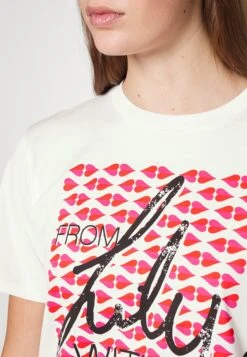 Gattini - Print T-Shirt - Bianco -The LBD Shop ae4713d7bf4e4a09a7765f59acb6e0de