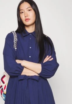 Abete - Shirt Dress - Blu Marino 11 Abete - Shirt Dress - Blu Marino -The LBD Shop aedde634b670466fbea8587ccba5366f