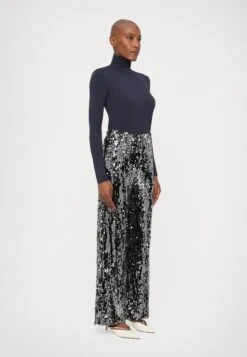 CABREO PANTALONE - Trousers - Nero -The LBD Shop aef153f5477d4f7897a2fe30a6e0746b