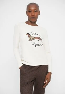 RENOIR - Long Sleeved Top - Ecru 11 RENOIR - Long Sleeved Top - Ecru -The LBD Shop b026cea899c94cc9b5d62be425375d5d