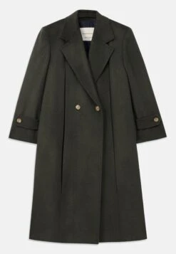 SMALTO - Classic Coat - Verde Scuro -The LBD Shop b2a6f690a76c48a38015f39972367efd