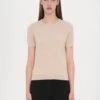 AGRO - Basic T-shirt - Beige