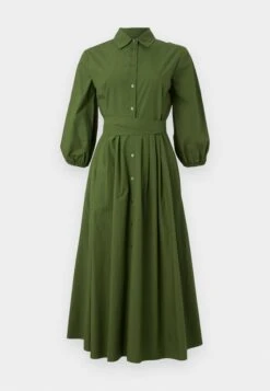 KENTIA - Shirt Dress - Dark Green -The LBD Shop b39fa60078a74aa0a63d5f4a32328b7d