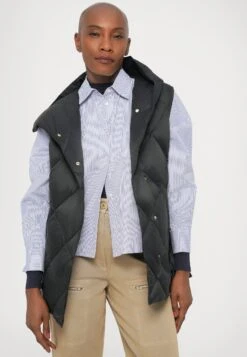 FRUTTO - Waistcoat - Nero -The LBD Shop b535c89d1a314c619796c11dc05c41b7