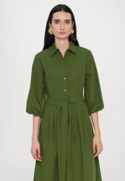 KENTIA - Shirt Dress - Dark Green -The LBD Shop b688842e16c848619340c58d6d365053