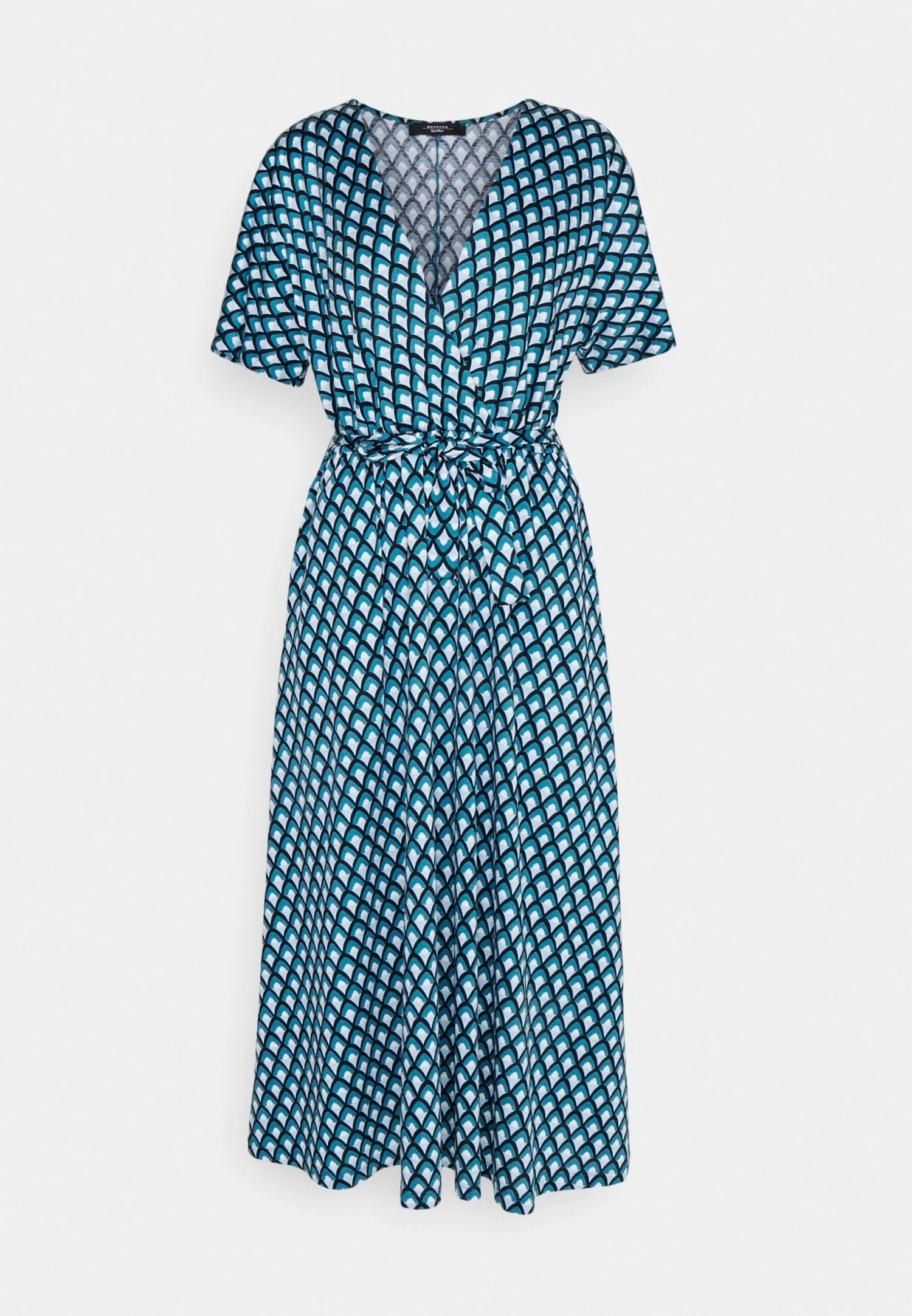 Papiro - Jersey Dress - Petrolio 5 Papiro - Jersey Dress - Petrolio - Image 5