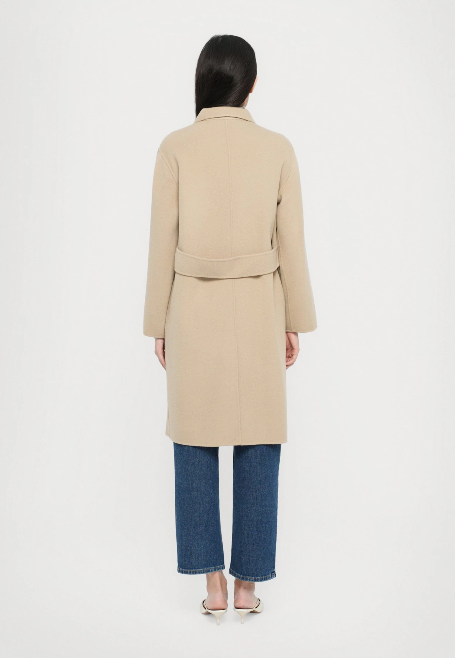 ZENONE - Classic Coat - Beige 3 ZENONE - Classic Coat - Beige - Image 3