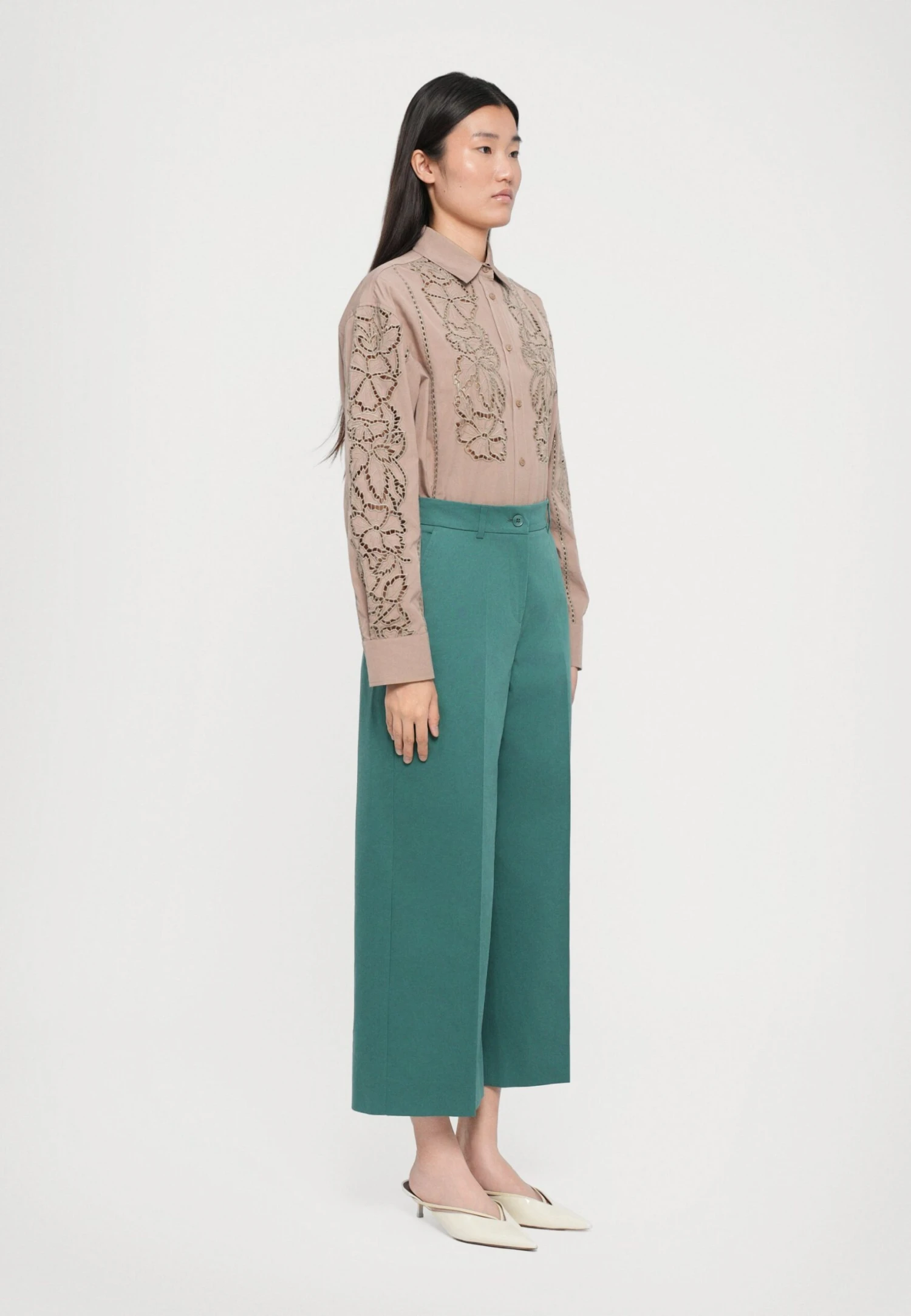 URIAL - Trousers - Verde 4 URIAL - Trousers - Verde - Image 4