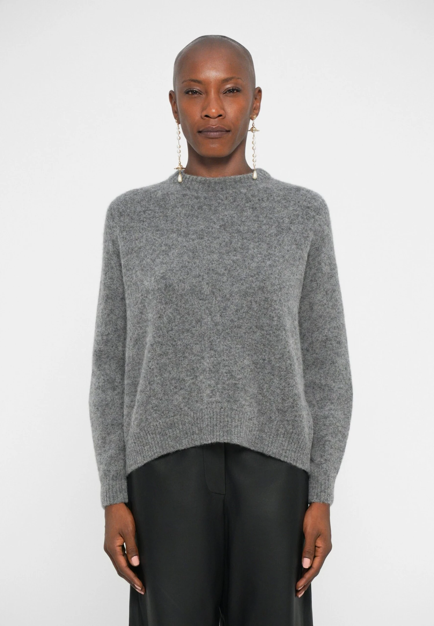 TUONO - Jumper - Grigio Medio 1 TUONO - Jumper - Grigio Medio