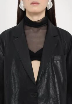 MARAT - Leather Jacket - Black -The LBD Shop bdeb9041244e4b739f52564d8febe182