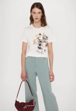 VELLO - Print T-shirt - White -The LBD Shop c2c9793a475b4e2990b2a6b97456a29a