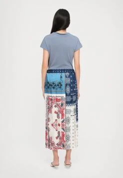 LUNA - A-line Skirt - Blu -The LBD Shop c490a3a5026b4e809c419318db9540eb