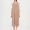 MARKUS - Day Dress - Marron Glace