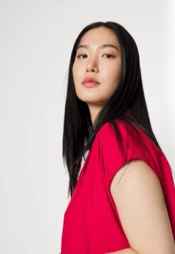 Benny - Shirt Dress - Rosso -The LBD Shop c8949f0e17e740cba8b59ae73441f02c