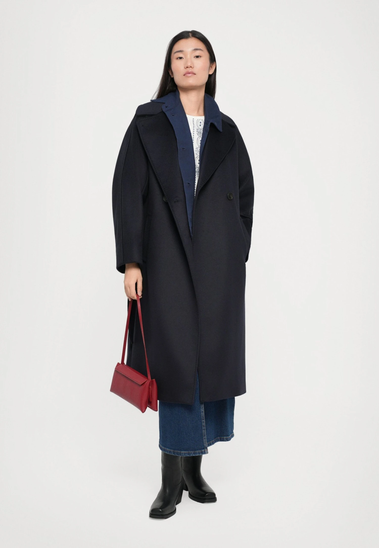 RESINA - Classic Coat - Blu 2 RESINA - Classic Coat - Blu - Image 2