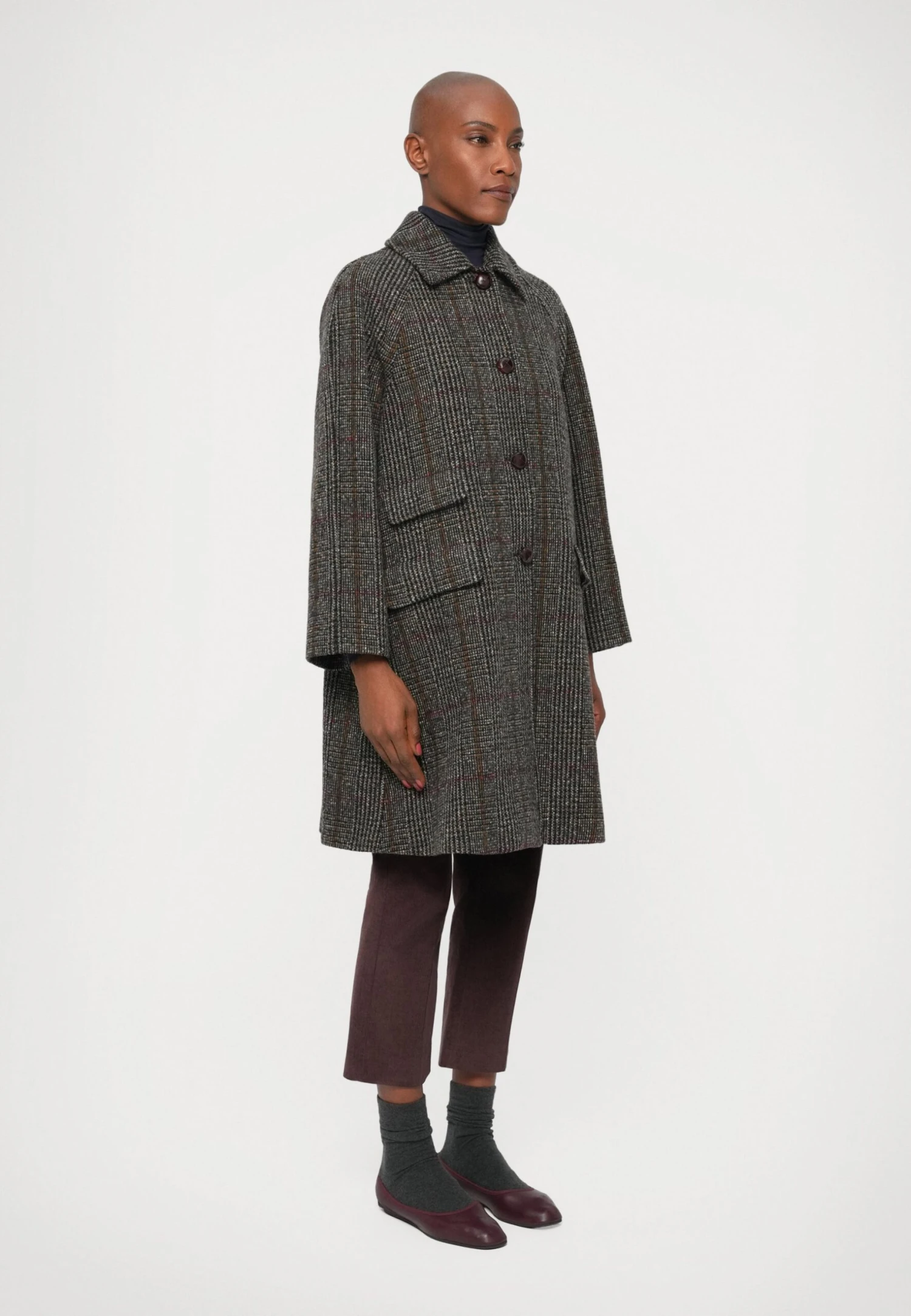 PITONE - Trenchcoat - Cioccolato 4 PITONE - Trenchcoat - Cioccolato - Image 4