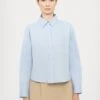 NUORO - Button-down Blouse - Azzurro