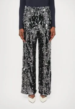 CABREO PANTALONE - Trousers - Nero