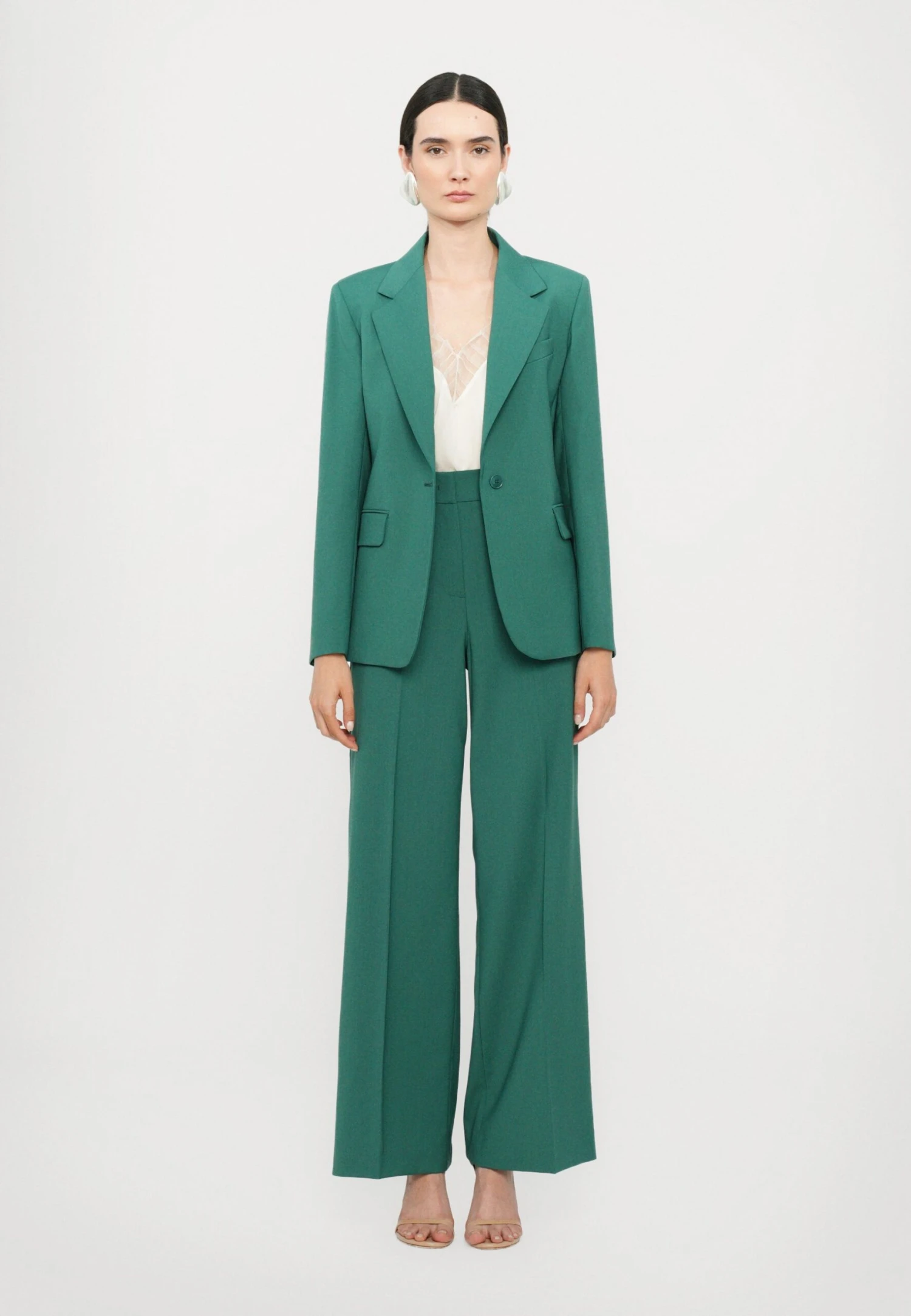 VISIVO - Trousers - Verde 2 VISIVO - Trousers - Verde - Image 2