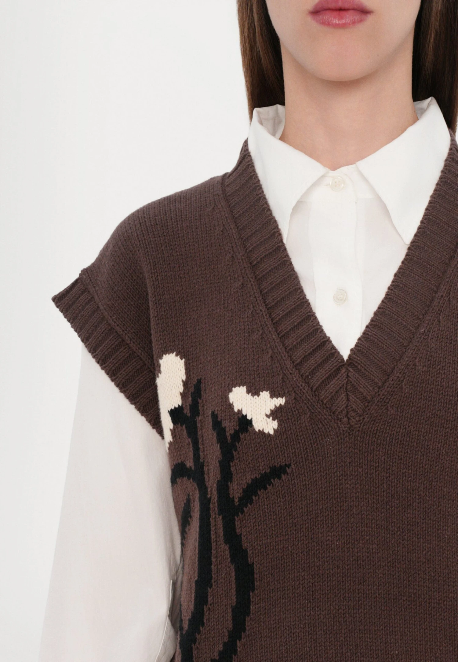 CRUSCA - Waistcoat - Marrone 7 CRUSCA - Waistcoat - Marrone - Image 7