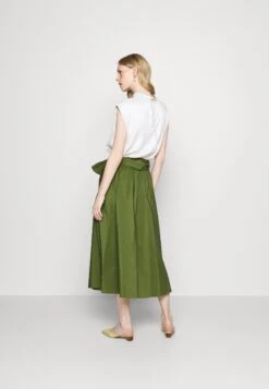Zarda - A-Line Skirt - Verde -The LBD Shop d556ca14da914cf89fb829c93009e364