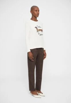 RENOIR - Long Sleeved Top - Ecru 10 RENOIR - Long Sleeved Top - Ecru -The LBD Shop d612fbc8a6884e869c912ca5b7c495f8