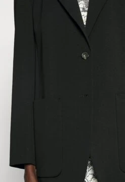 Melfi - Short Coat - Nero -The LBD Shop d9a8c2a72f0c422786e994cb33b3b3c0