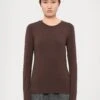 MULTIE - Long Sleeved Top - Cioccolato