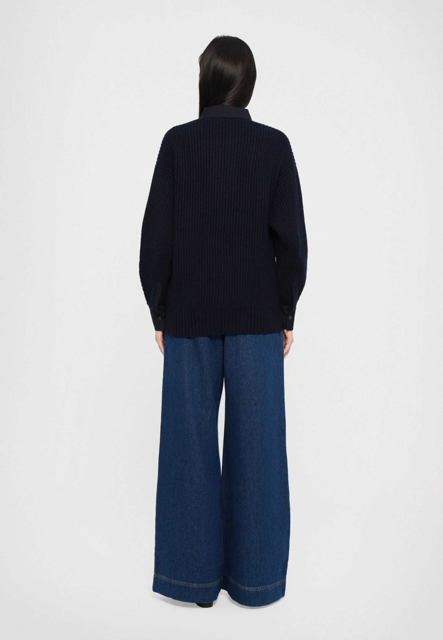 VANDA - Jumper - Blu Marino 3 VANDA - Jumper - Blu Marino - Image 3