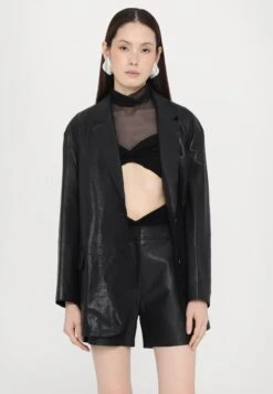 MARAT - Leather Jacket - Black -The LBD Shop e2948ba180e547c9ae5b9da323ccd123