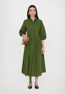 KENTIA - Shirt Dress - Dark Green -The LBD Shop e3e33fed13b2442799fef6a57a5ff59c