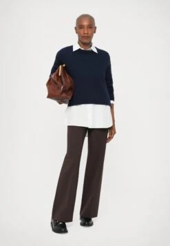 PETRA - Trousers - Cioccolato 9 PETRA - Trousers - Cioccolato -The LBD Shop e434f93817d044a5be70a86604654dda