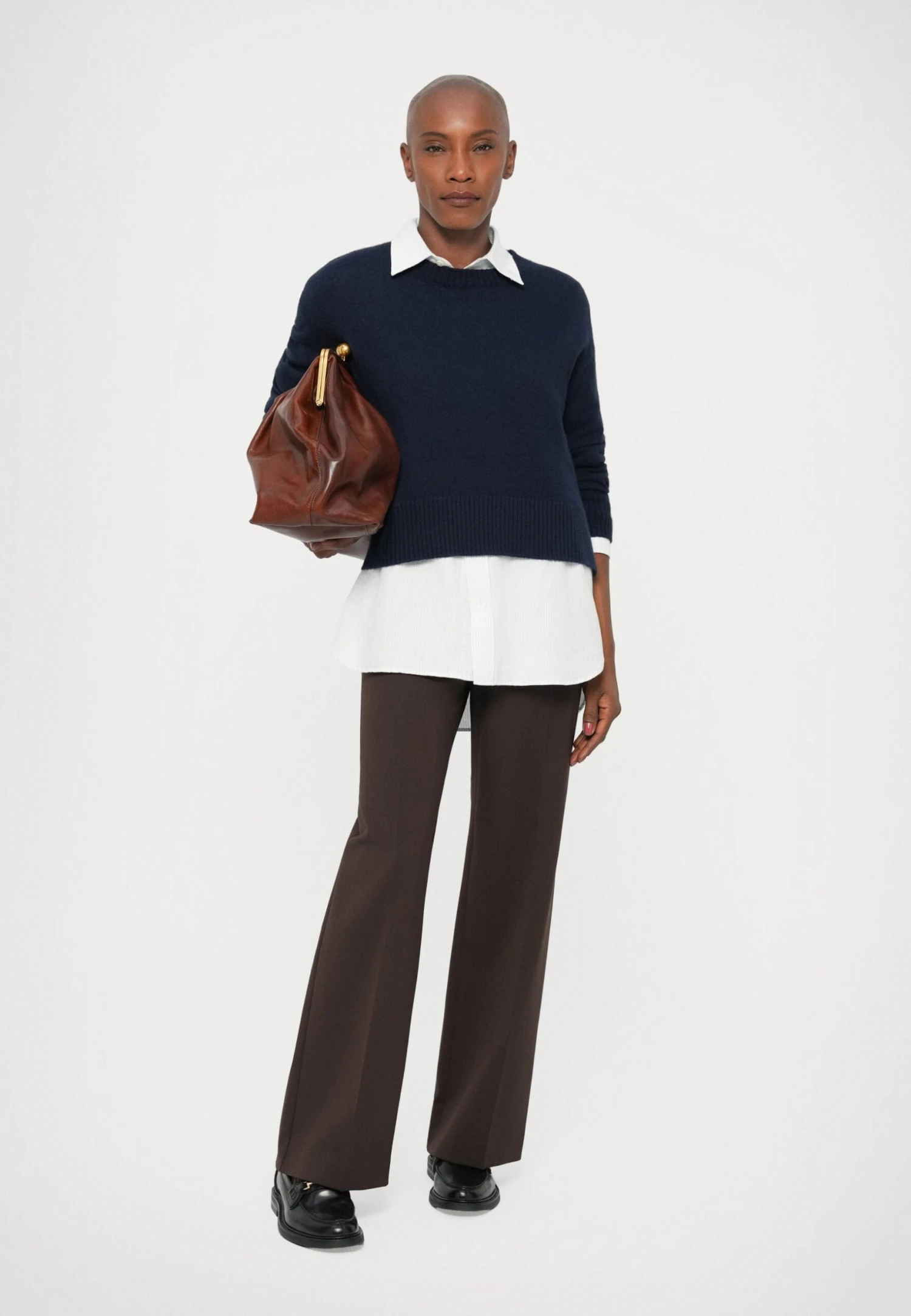 PETRA - Trousers - Cioccolato 2 PETRA - Trousers - Cioccolato - Image 2