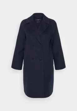 Rivetto - Classic Coat - Blu -The LBD Shop e76fddb909274578a1673334c8bae965