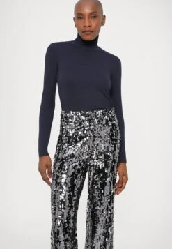 CABREO PANTALONE - Trousers - Nero -The LBD Shop e7f5256a13e2486bbc7306d91365f5fe